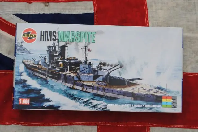 Airfix A04205 HMS WARSPITE Beperkt Aanbod